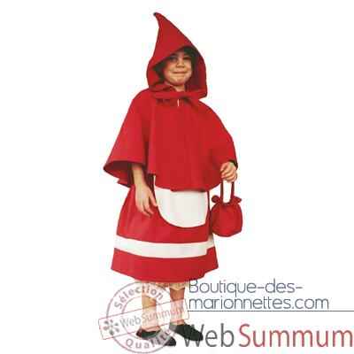 Bandicoot-C1-Costume petit chaperon rouge 4/6 ans