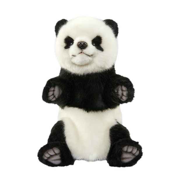 marionnette a main peluche realiste panda -7165
