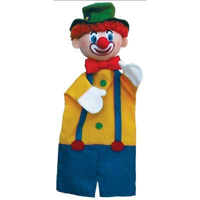 Marionnette a main Anima Scena - Le clown - environ 30 cm - 22251a