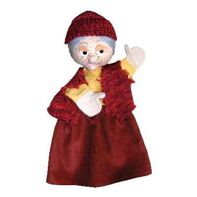 Marionnette à main Anima Scéna - Grand Mère - environ 30 cm - 22506b