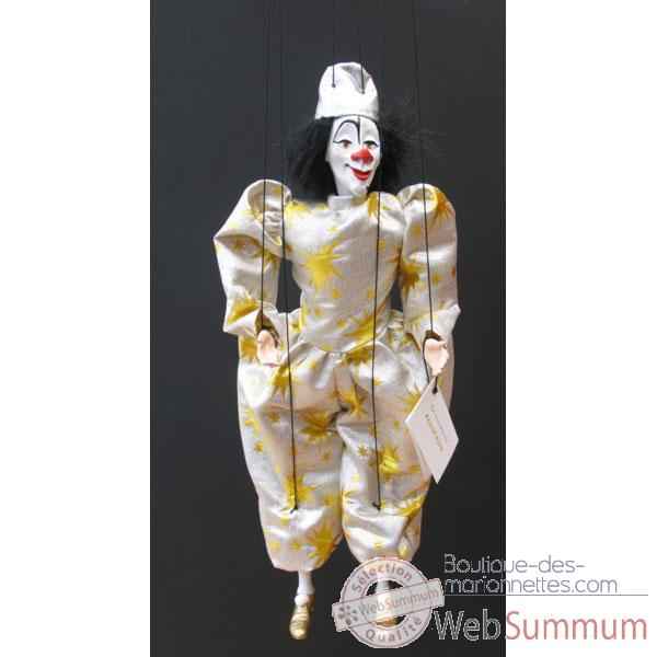 Marionnettes de France a Fils Clown blanc -FM414P15