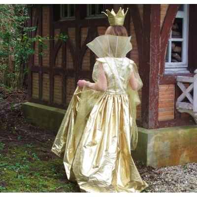 Costume Robe de Soleil Peau d'Ane 8 ans complete