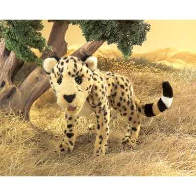 Marionnette peluche leopard folkmanis 2913