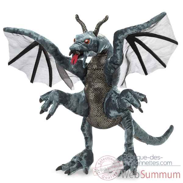 Marionnette dragon jabberwock Folkmanis -3091 -2