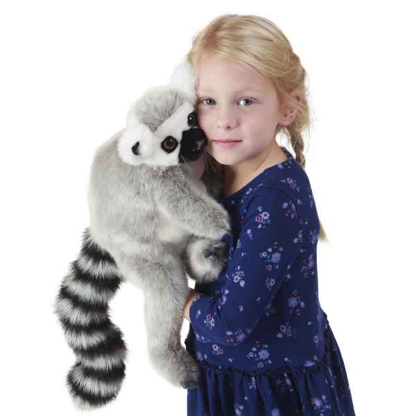 Marionnette ventriloque Singe lemurien folkmanis -3159