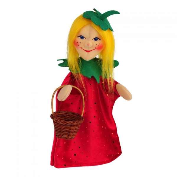 Marionnette a main Ramasseuse de fraise elli - classic Kersa -14020