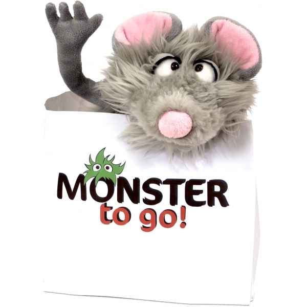 Marionnette à main tüddel monstre souris grise ventriloque Living Puppets W779