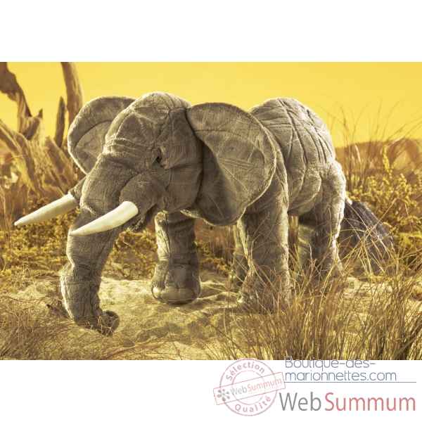 Marionnette peluche, Elephant -2534 -1