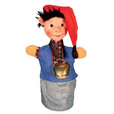 Marionnette Kersa - Enfant avec cloche (New) - 13740