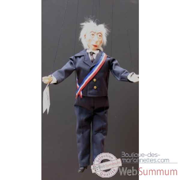 Marionnette maire 45cm Marionnettes de France -FM420P25