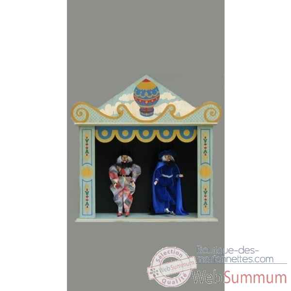 Theatre marionnette decor ballon Marionnettes de France -FTH4BAL