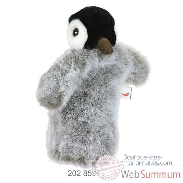 Marionnette bebe pingouin 27 cm Ramat -2028597