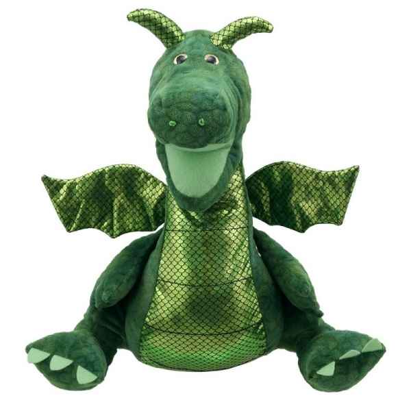 Marionnette a main dragon vert The Puppet Company -PC001701