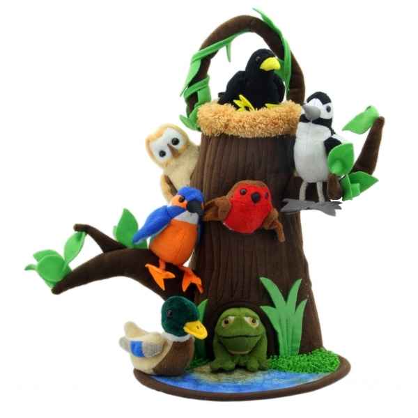 Marionnette arbre avec nid The Puppet Company -PC003037