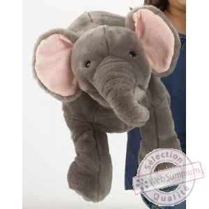 Grande peluche marionnette elephant -PC007304 The Puppet Company