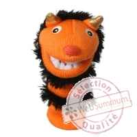 Marionnette chaussette a doigts mini pumpkin -PC007107 The Puppet Company