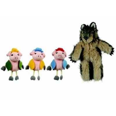 3 petit cochon The Puppet Company -PC007909